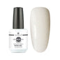 Base Gel Milk Sparkling White fiber 15ml with shimmer
