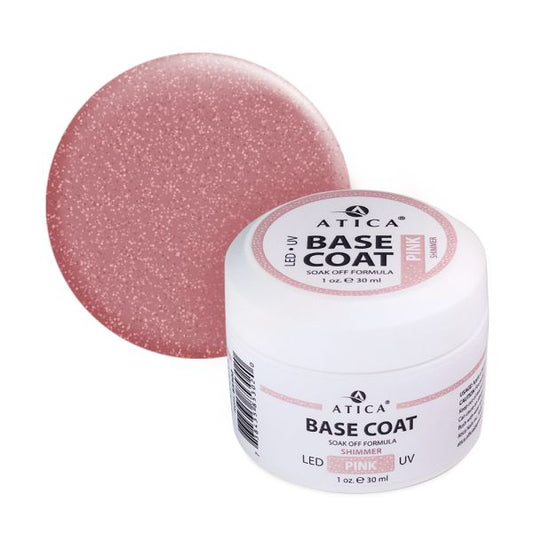 Base Gel Pink Shimmer 30 ml