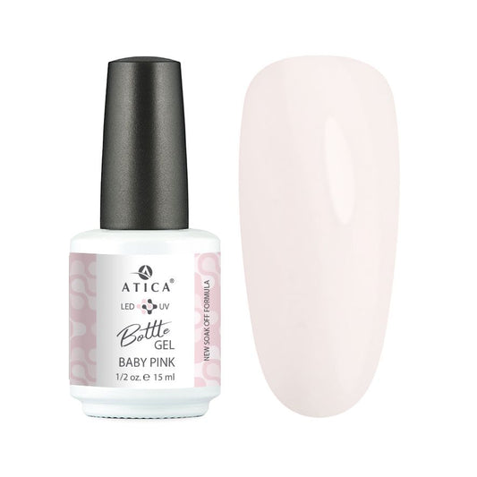 Bottle Gel Baby-Pink (soak off) 15 ml